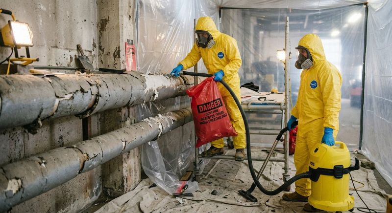 Basement Asbestos Removal in Old Bridge, NJ