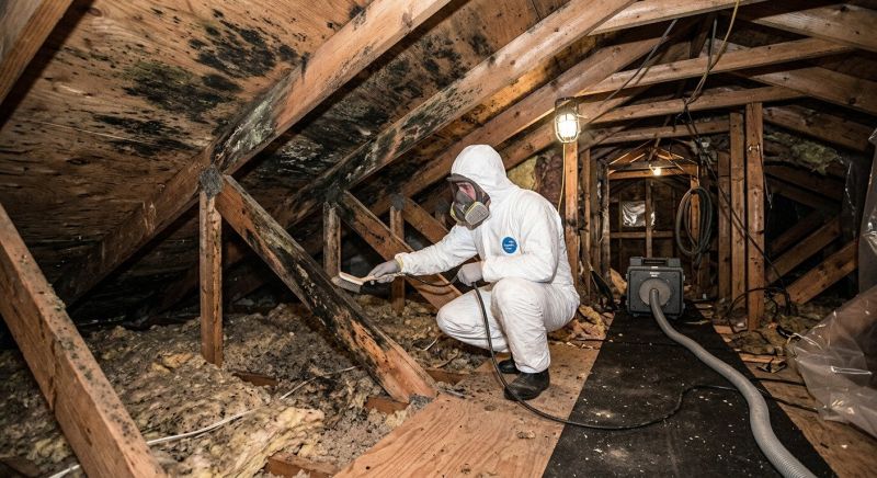 Attic Mold Removal in West Palm Beach, FL
