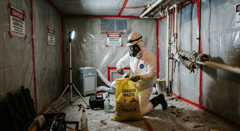 Basement Asbestos Removal in Bergen County, NJ