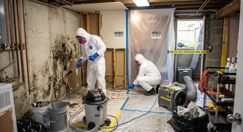 Basement Mold Removal in Broward County, FL
