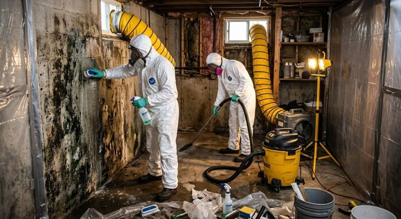 Basement Mold Removal in Bergen County, NJ