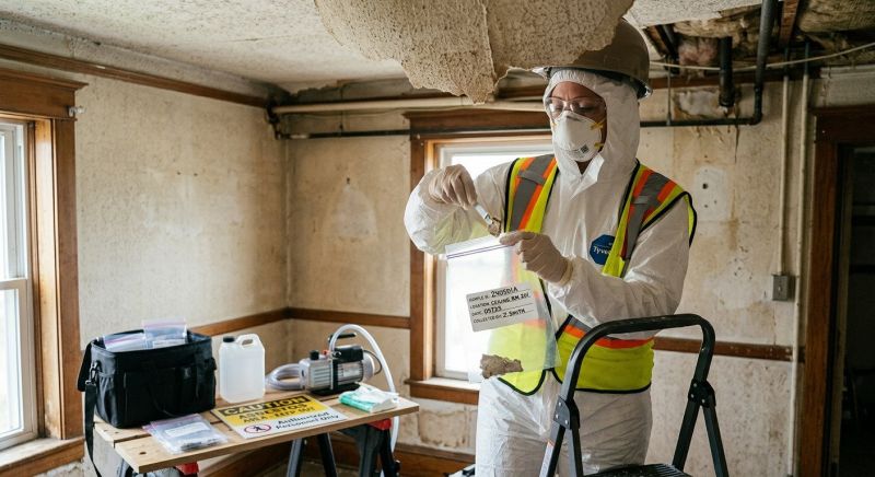 Ceiling Asbestos Testing in Essex County, NJ
