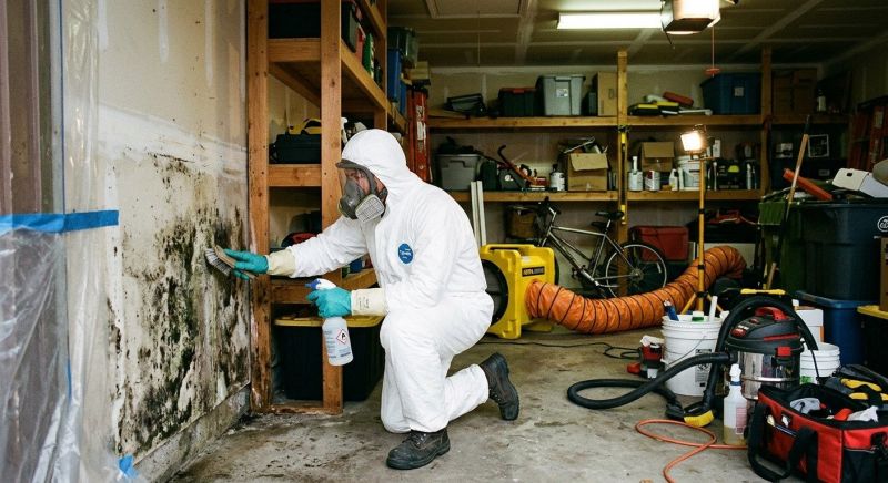 Garage Mold Remediation in Fort Worth, TX