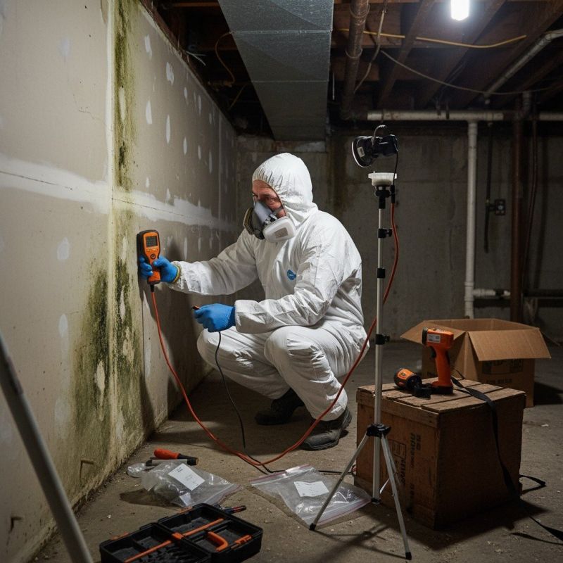 Mold Detection in Denton, TX